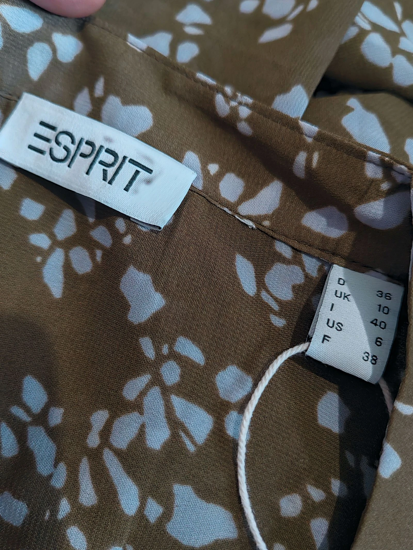 Vestido de gasa fluida – photo 6